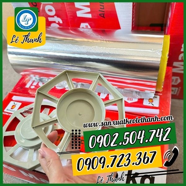 Màng nhôm bạc cuộn 3kg Màng nhôm bạc cuộn 3kg