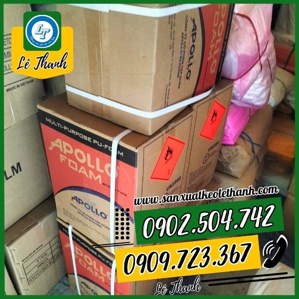 Sỉ giá rẻ thùng keo Apollo Foam Sỉ giá rẻ thùng keo Apollo Foam