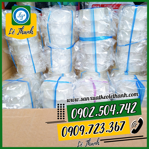 Sỉ số lượng băng keo trong suốt 2 mặt Sỉ số lượng băng keo trong suốt 2 mặt