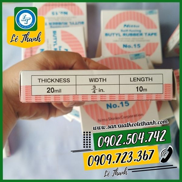 Thông tin quy cách băng keo điên nitto Thông tin quy cách băng keo điên nitto