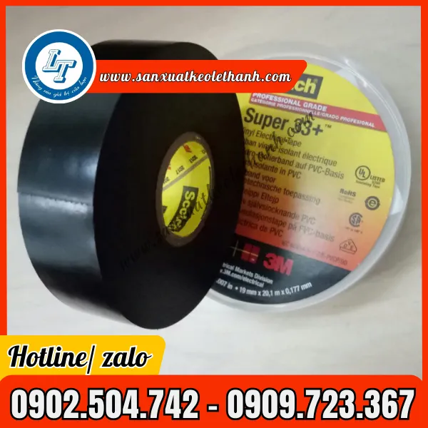 BĂNG KEO ĐIỆN 3M SUPER 33+
