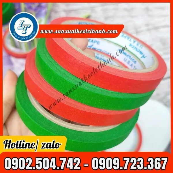 BĂNG KEO GIẤY MÀU