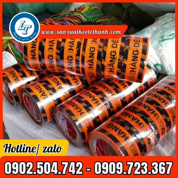 BĂNG KEO IN CHỮ HÀNG DỄ VỠ