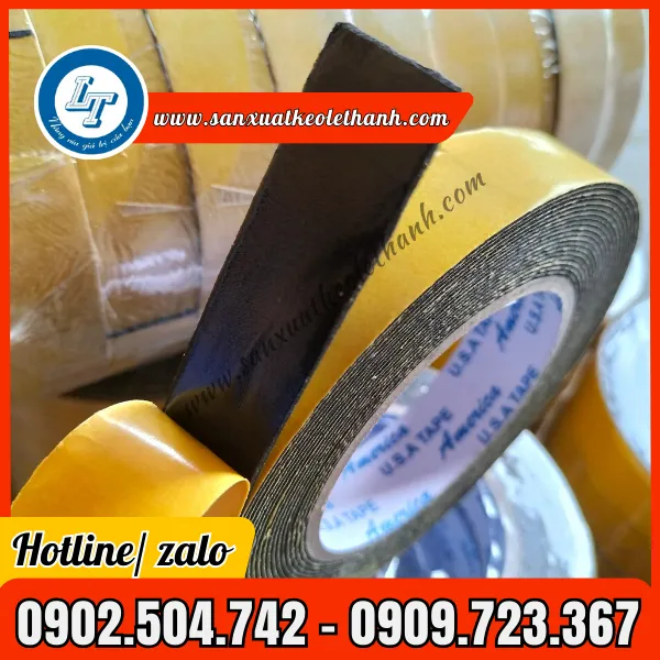 BĂNG KEO MÚT XỐP 2 MẶT