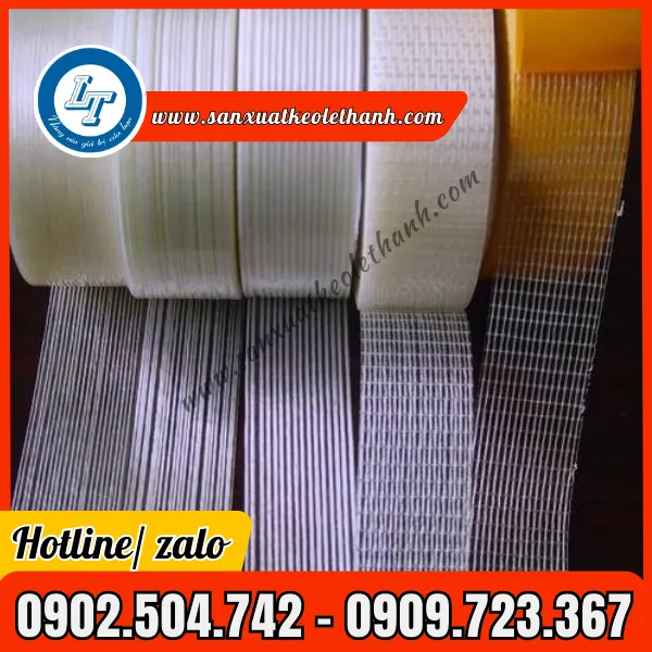 BĂNG KEO SỢI THỦY TINH DÁN NHÁM VÒNG