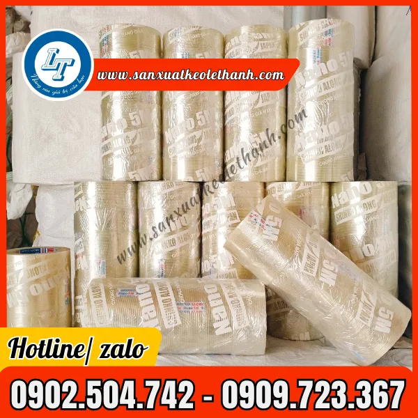 BĂNG KEO SỢI THỦY TINH DÁN NHÁM VÒNG