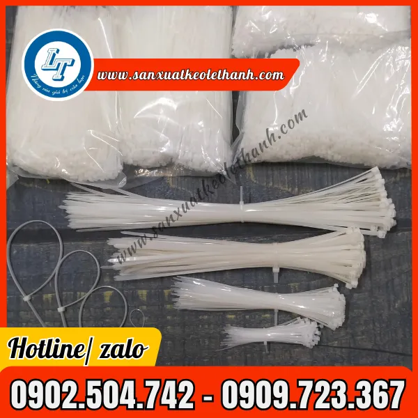 DÂY RÚT NHỰA MÀU TRẮNG