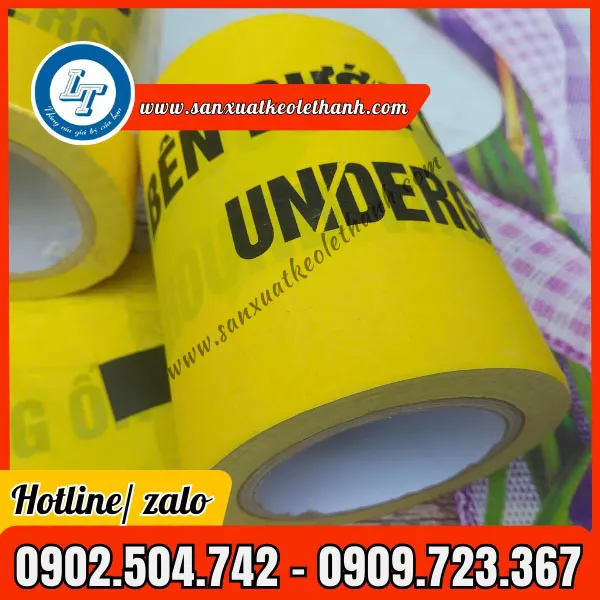 BĂNG RÀO CẢNH BÁO ĐƯỜNG ỐNG NƯỚC