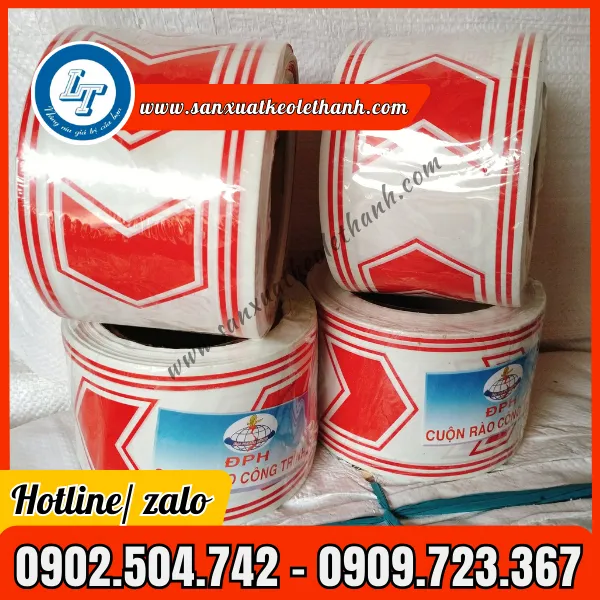 BĂNG RÀO CẢNH BÁO MÀU ĐỎ