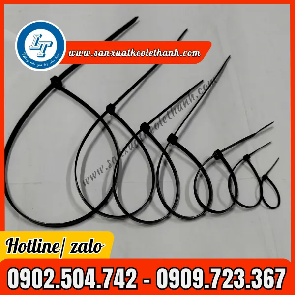 DÂY RÚT NHỰA MÀU ĐEN