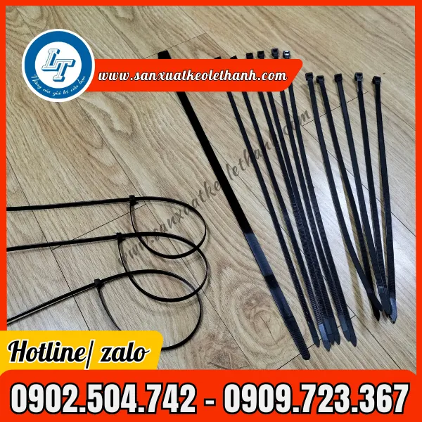 DÂY RÚT NHỰA MÀU ĐEN