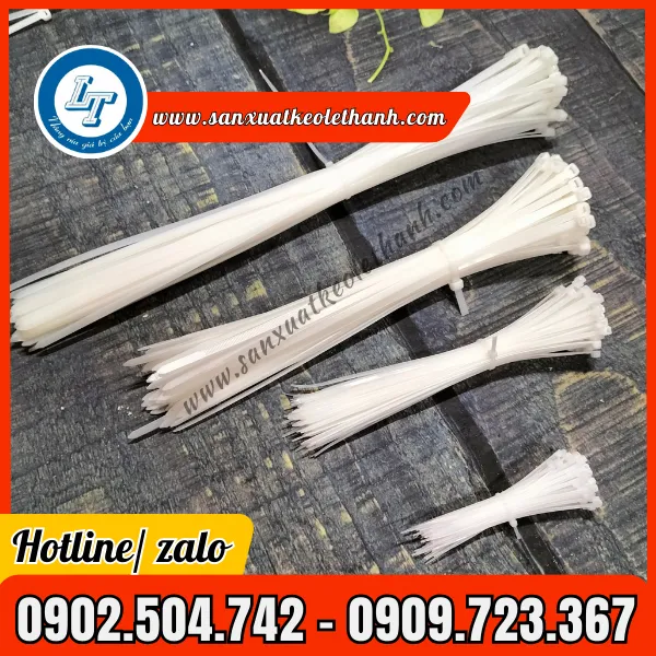 DÂY RÚT NHỰA MÀU TRẮNG