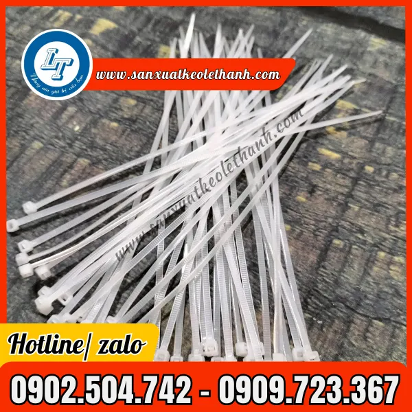 DÂY RÚT NHỰA MÀU TRẮNG