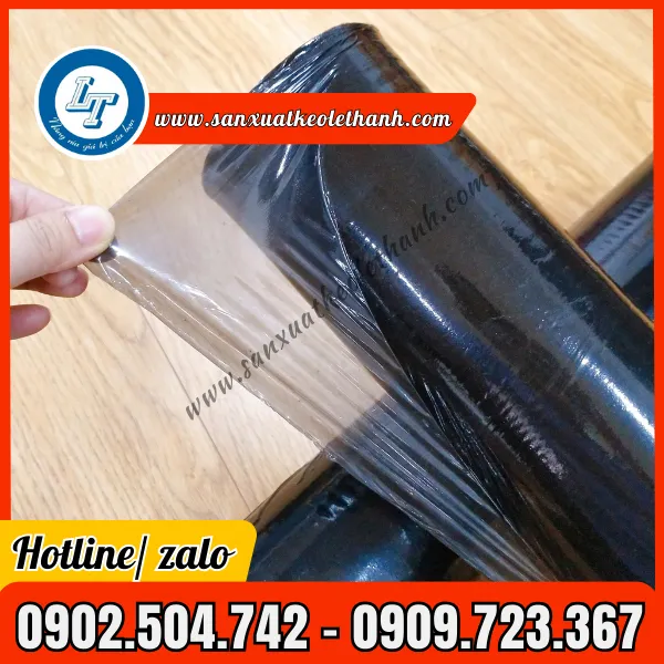 MÀNG PE QUẤN PALLET MÀU ĐEN