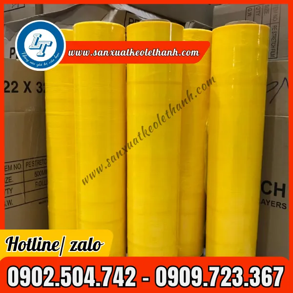 MÀNG PE QUẤN PALLET NHIỀU MÀU 