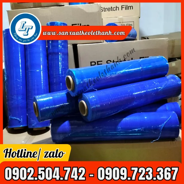 MÀNG PE QUẤN PALLET NHIỀU MÀU 