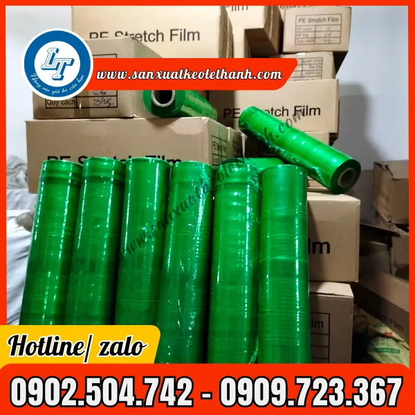 MÀNG PE QUẤN PALLET NHIỀU MÀU 