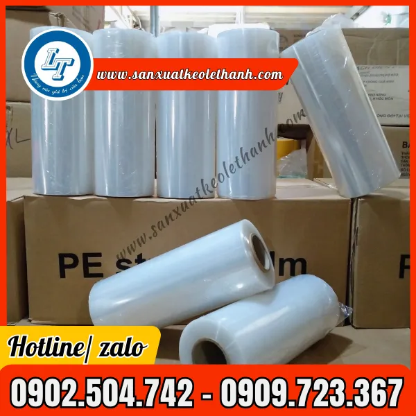 MÀNG PE QUẤN PALLET MÀU TRẮNG