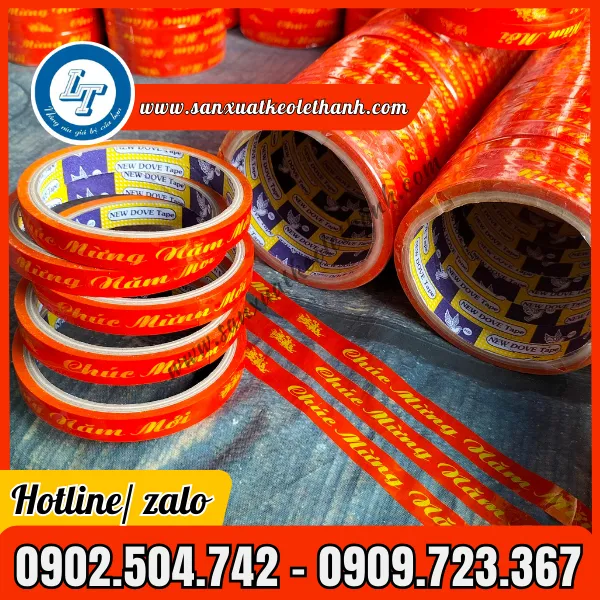 BĂNG KEO CHÚC MỪNG NĂM MỚI