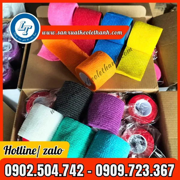 BĂNG DÁN THUN THỂ THAO TỰ DÍNH