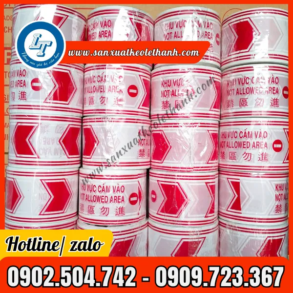 BĂNG RÀO CẢNH BÁO MÀU ĐỎ