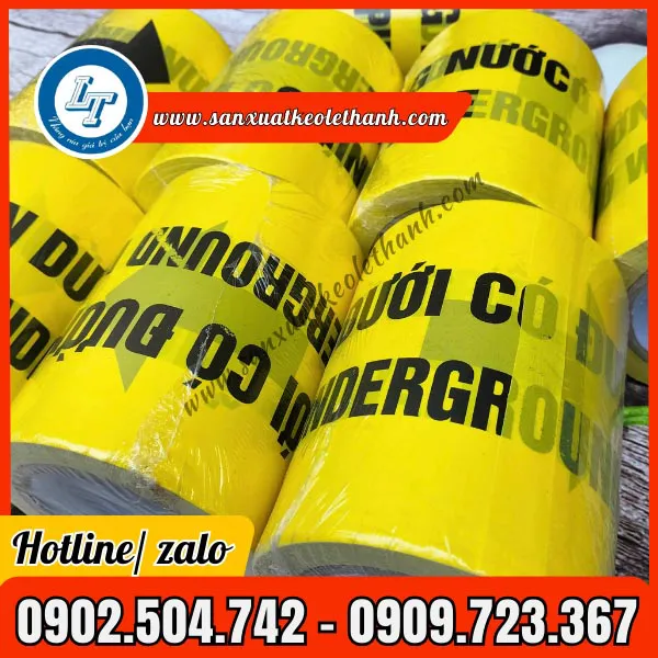 BĂNG RÀO CẢNH BÁO ĐƯỜNG ỐNG NƯỚC