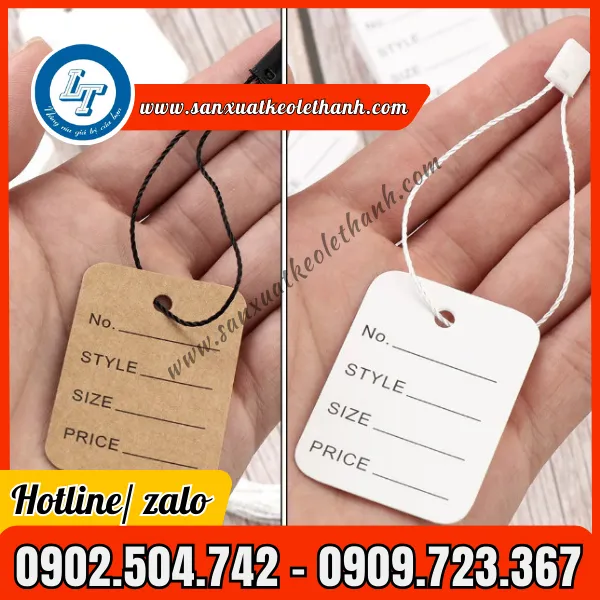 DÂY DÙ TREO TAG QUẦN ÁO