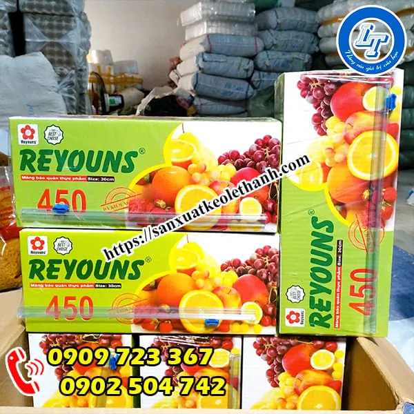 MÀNG BỌC THỰC PHẨM KHÔNG HỘP