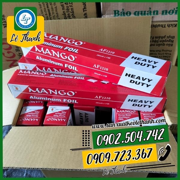 Thùng giấy bạc nướng mango giá sỉ rẻ Thùng giấy bạc nướng mango giá sỉ rẻ