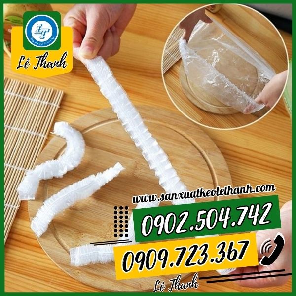 Kết cấu của túi bọc thực phẩm có chun Kết cấu của túi bọc thực phẩm có chun