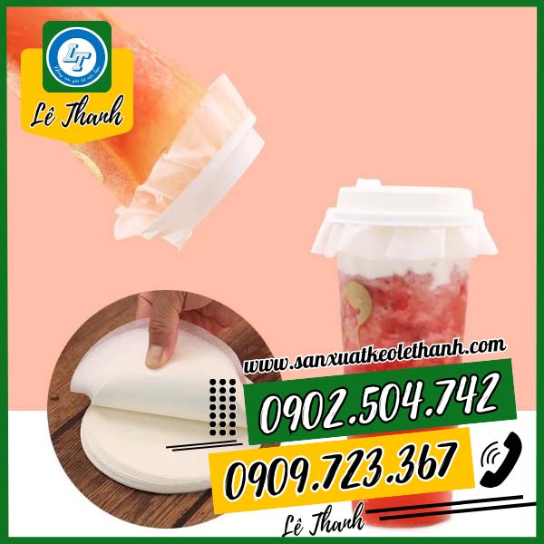 Ứng dụng của giấy nến chống tràn ly Ứng dụng của giấy nến chống tràn ly