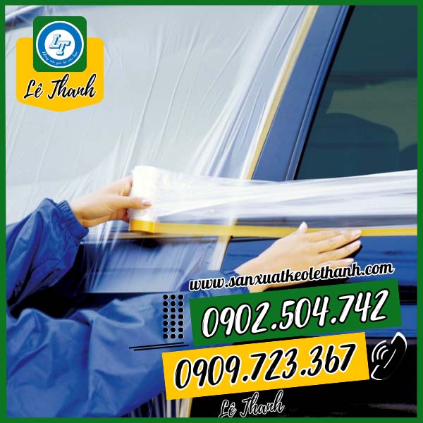 Ứng dụng của băng keo nilon che sơn Ứng dụng của băng keo nilon che sơn
