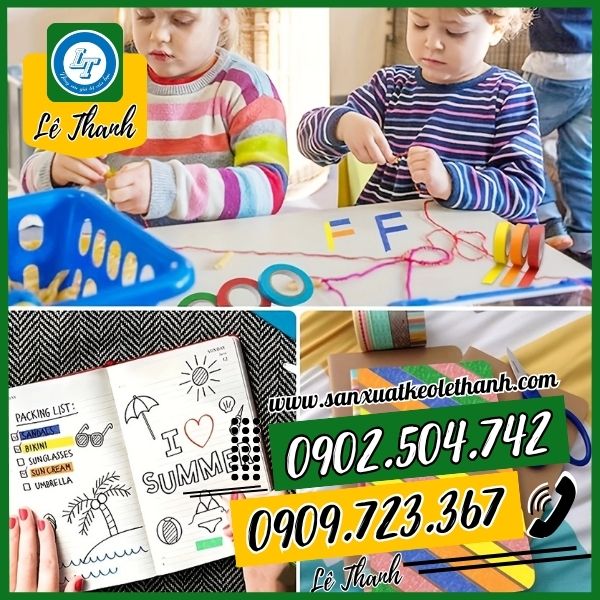 Ứng dụng của cuộn băng keo giấy Ứng dụng của cuộn băng keo giấy