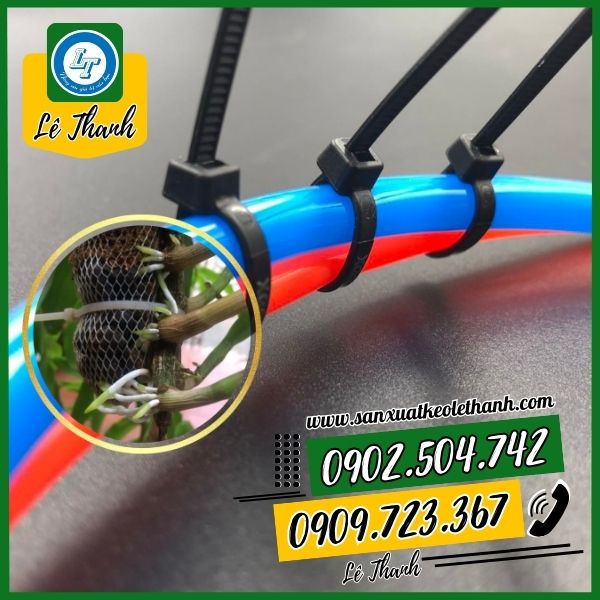 Ứng dụng của dây rút nhựa Ứng dụng của dây rút nhựa