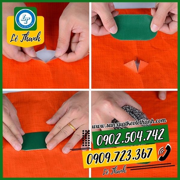 Ứng dụng của băng keo vải dán bao bạt Ứng dụng của băng keo vải dán bao bạt