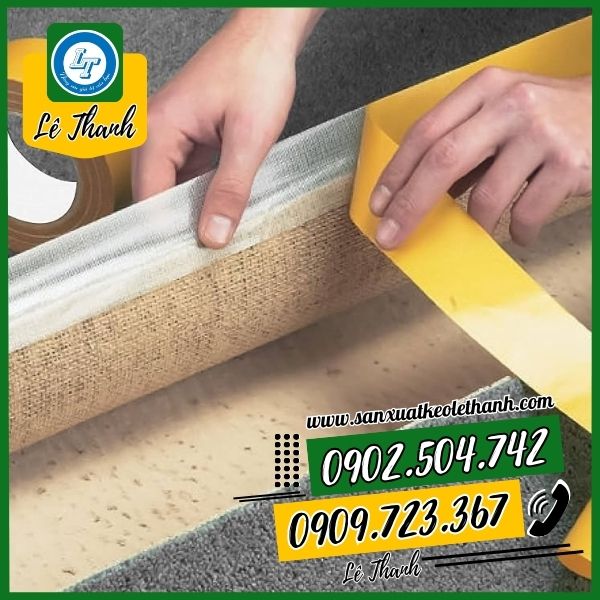 Ứng dụng của băng keo lưới 2 mặt Ứng dụng của băng keo lưới 2 mặt