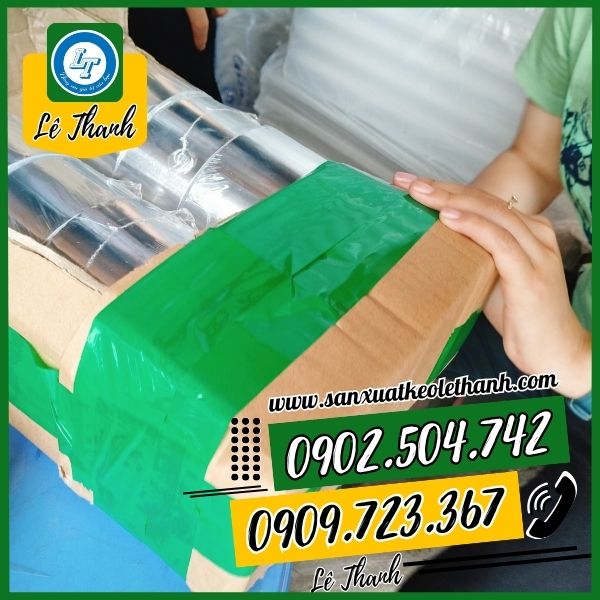 Ứng dụng đóng hàng của băng keo màu Ứng dụng đóng hàng của băng keo màu