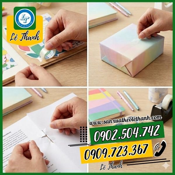 Ứng dụng băng keo trong đời sống Ứng dụng băng keo trong đời sống