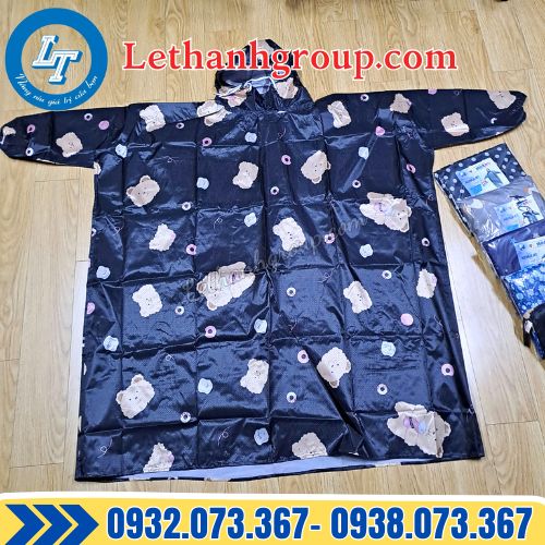 áo mưa bít họa tiết in sẵn giá rẻ giao miễn phí hcm