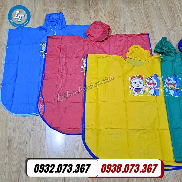 áo mưa cánh dơi trẻ em giá rẻ nhiều màu đẹp