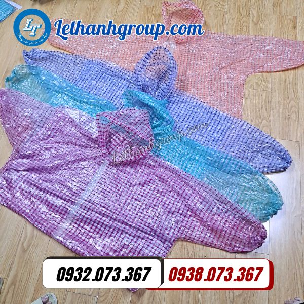 áo mưa nilon dọc mặc 1 lần giá rẻ chiết khấu cao