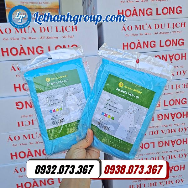 áo mưa tiện lợi giá sỉ cho khách du lịch