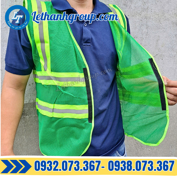 áo phản quang lưới nhiều size nhiều màu giá sỉ tận kho hcm