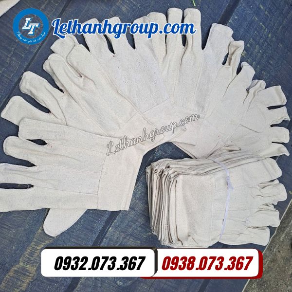 bán sỉ giá rẻ kiện 300 đôi găng tay vải bạt số 7 tại tphcm