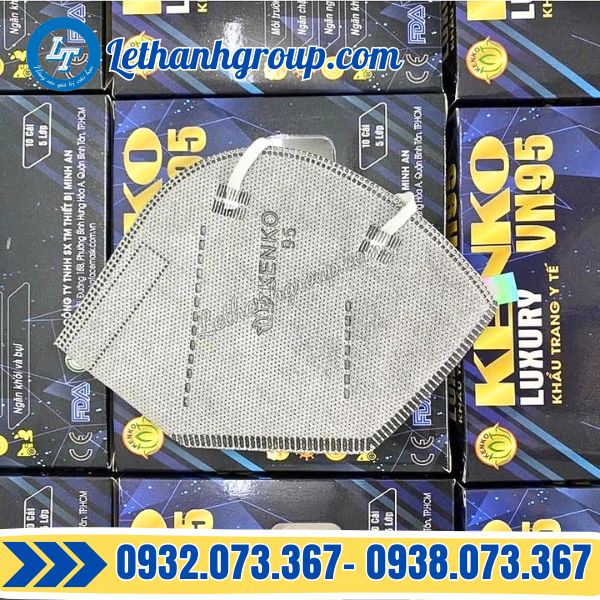 bán sỉ khẩu trang y tế kenko vn95 5 lớp giá rẻ đủ màu tại tphcm