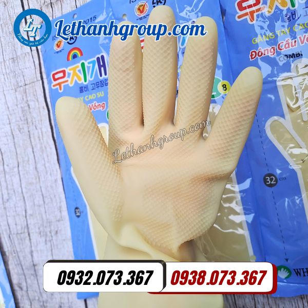 báo giá sỉ găng tay cao su đông cầu vồng combi thùng 200 đôi