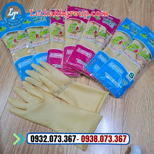 báo giá sỉ găng tay cao su sao biển theo thùng