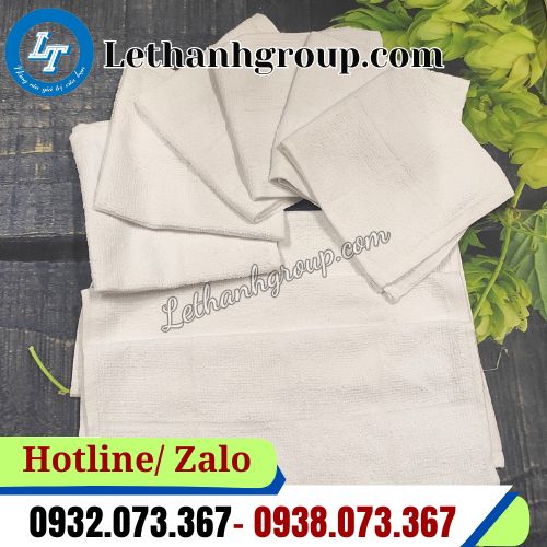 báo gia ssỉ rẻ khăn lau cotton trắng giá rẻ nhất cho đại lý toàn quốc