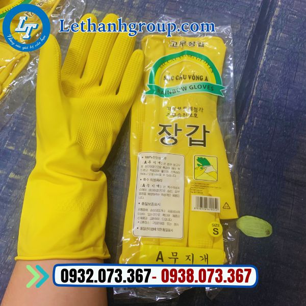 báo giá sỉ rẻ găng tay cao su sắc cầu vồng đủ chủng loại nhất hiện nay