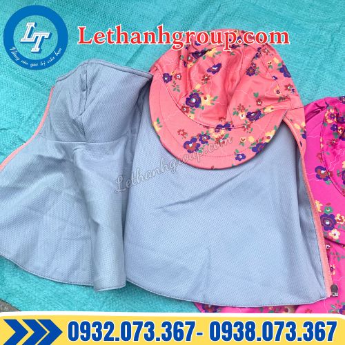 báo giá sỉ rẻ mũ trùm đầu chống nắng nhiều màu đủ kích cỡ tại xưởng